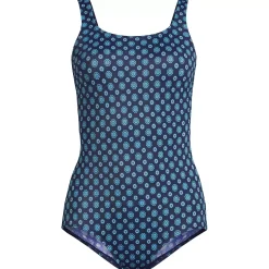 Women's Tugless Low Leg One Piece Swimsuit