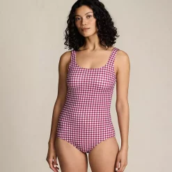 Women's Tugless Low Leg One Piece Swimsuit