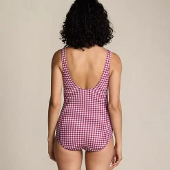 Women's Tugless Low Leg One Piece Swimsuit