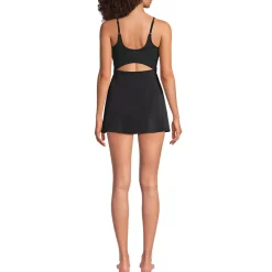 Women's Tugless Monokini Swim Dress Swimsuit