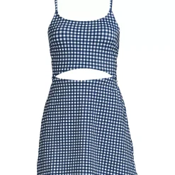 Women's Tugless Monokini Swim Dress Swimsuit