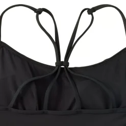 Women's Tugless QuickDry Adjustable Strappy Back Tankini Top