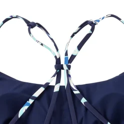 Women's Tugless QuickDry Adjustable Strappy Back Tankini Top