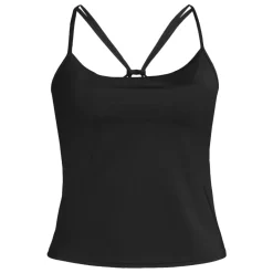 Women's Tugless QuickDry Adjustable Strappy Back Tankini Top