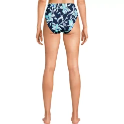 Women's Tugless QuickDry High Waisted High Leg Bikini Bottoms