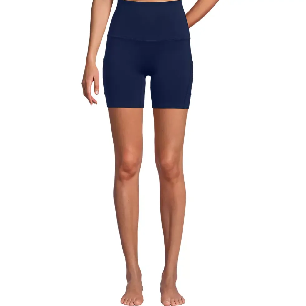 Women's Tugless QuickDry 7" Swim Bike Shorts