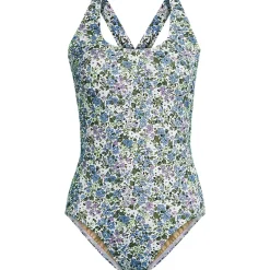 Women's Tugless X-Back One Piece Swimsuit