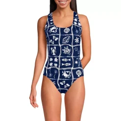 Women's Tugless X-Back One Piece Swimsuit