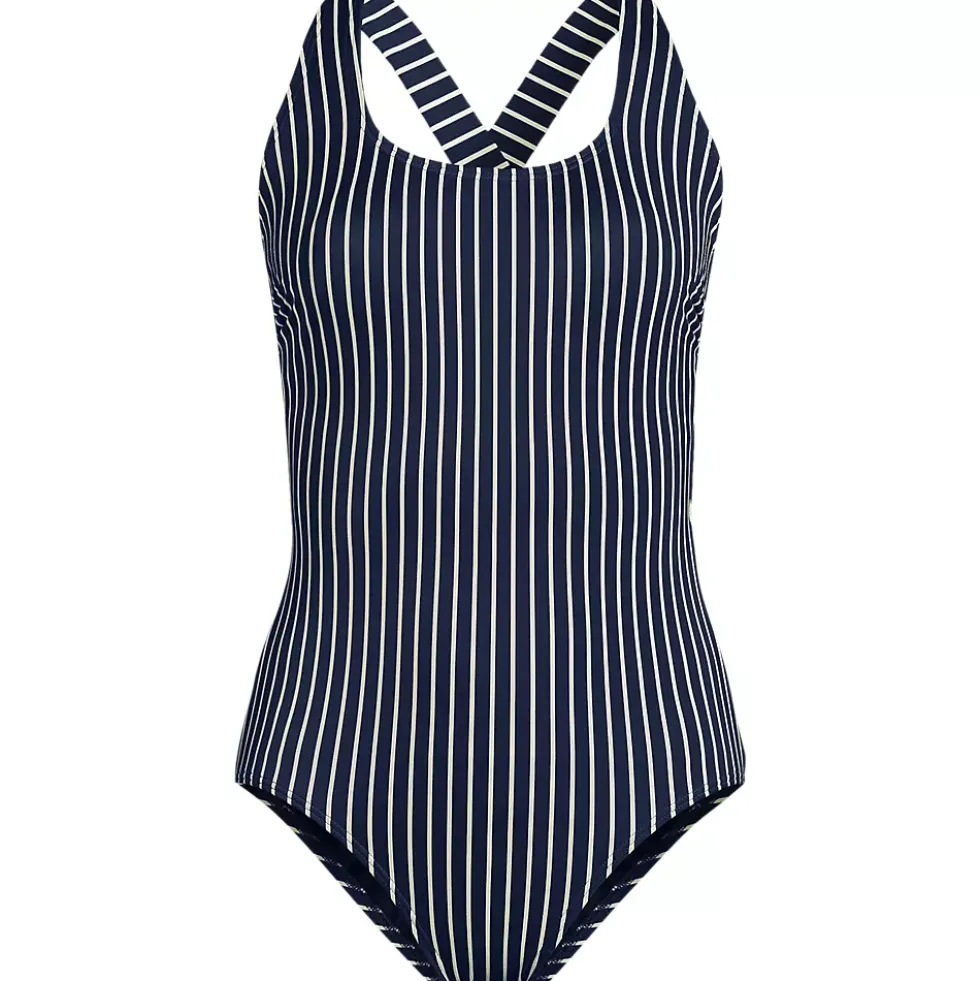 Women's Tugless X-Back One Piece Swimsuit