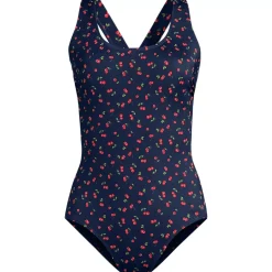 Women's Tugless X-Back One Piece Swimsuit