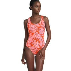 Women's Tugless X-Back One Piece Swimsuit