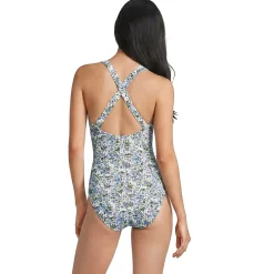 Women's Tugless X-Back One Piece Swimsuit