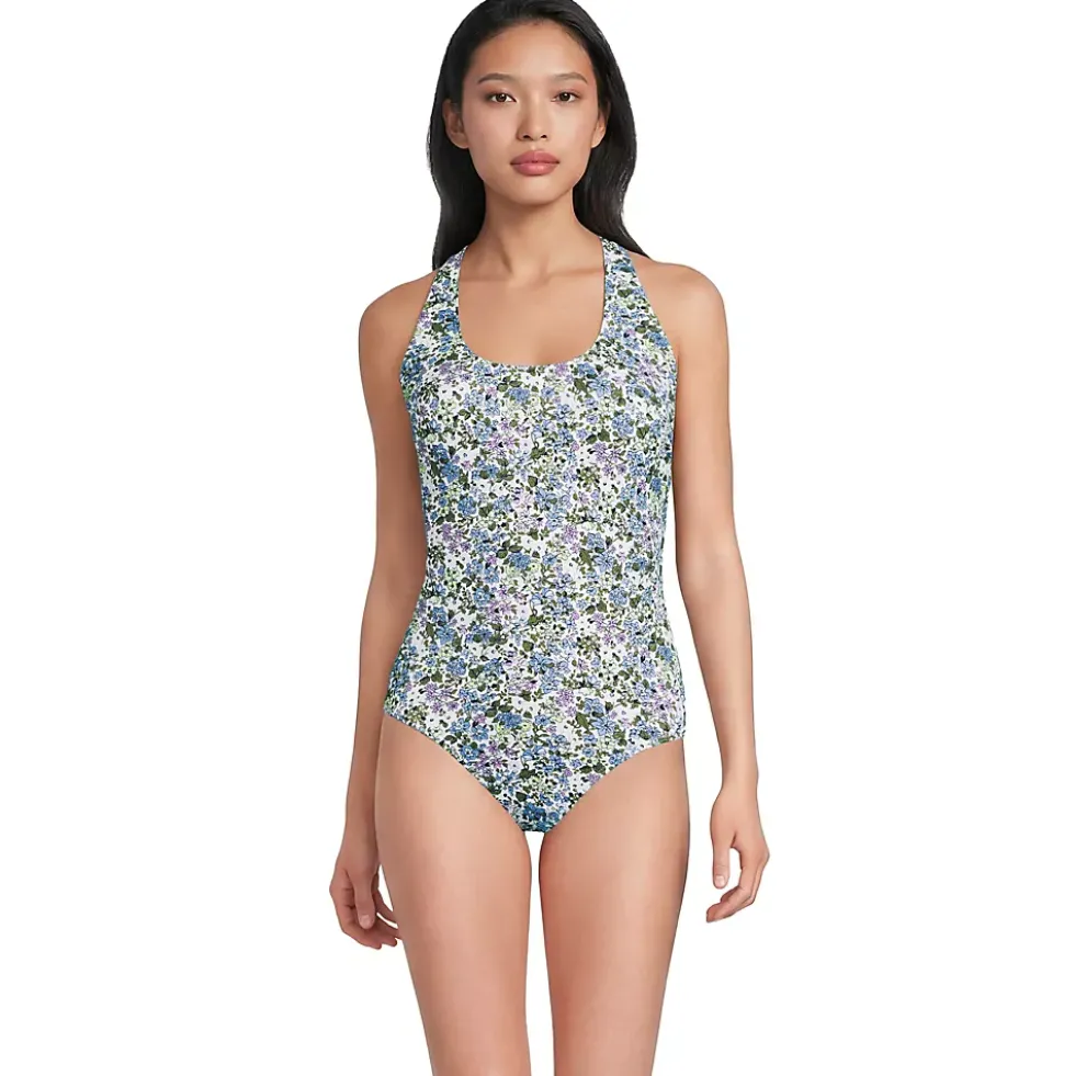 Women's Tugless X-Back One Piece Swimsuit