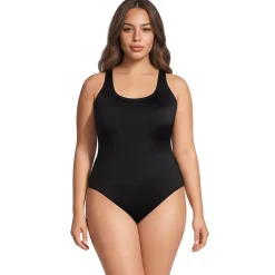 Women's Tugless X-Back One Piece Swimsuit