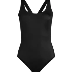 Women's Tugless X-Back One Piece Swimsuit