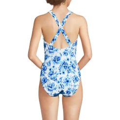 Women's Tugless X-Back One Piece Swimsuit