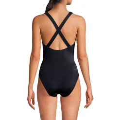 Women's Tugless X-Back One Piece Swimsuit