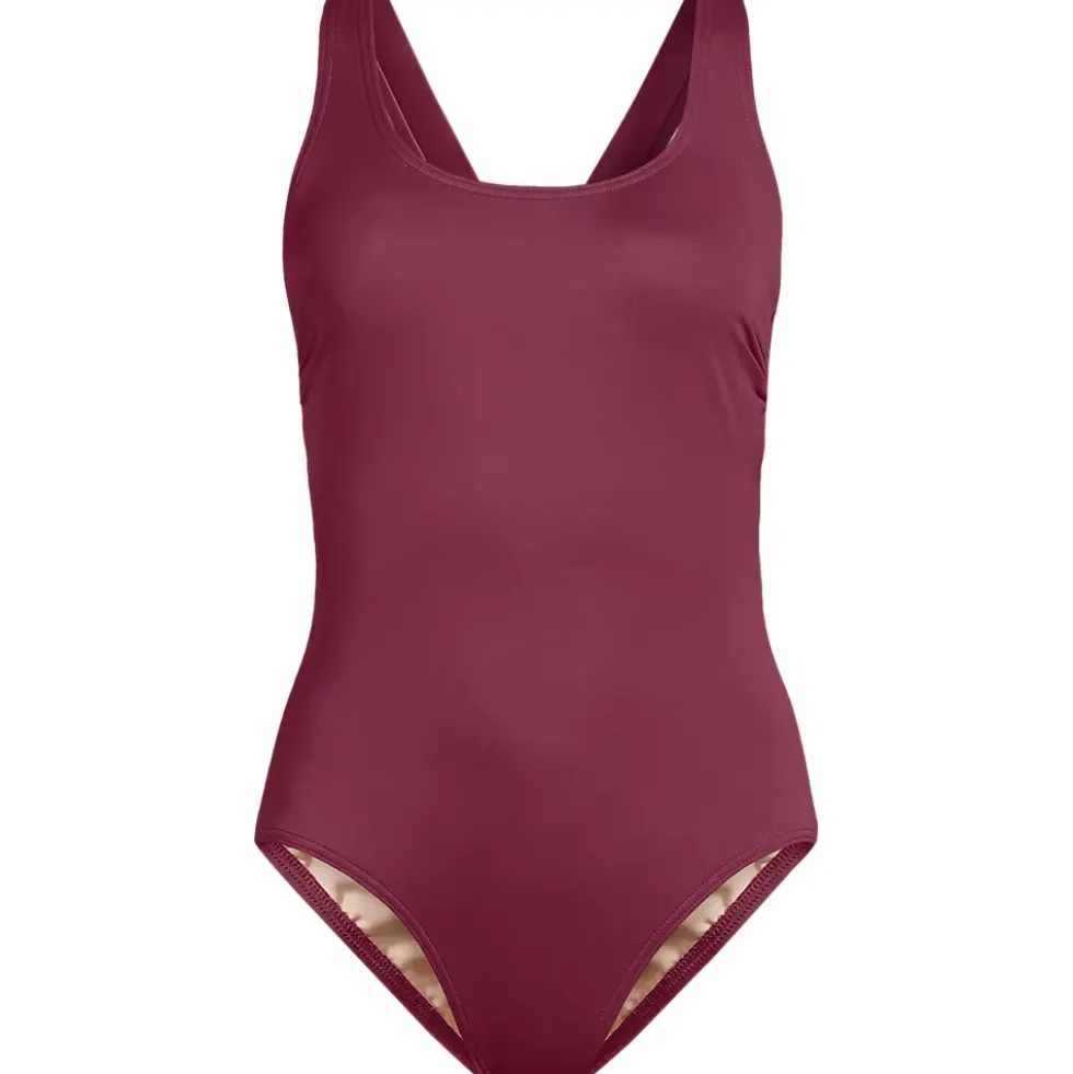 Women's Tugless X-Back One Piece Swimsuit