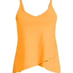 Women's Tulip Hem Tankini Top