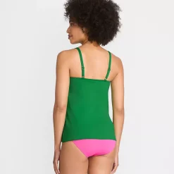 Women's Tulip Hem Tankini Top