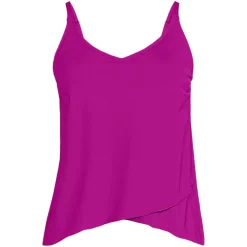 Women's Tulip Hem Tankini Top