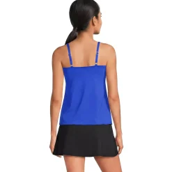 Women's Tulip Hem Tankini Top