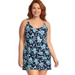 Women's Tulip Hem Tankini Top