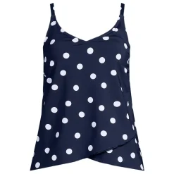 Women's Tulip Hem Tankini Top