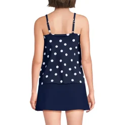 Women's Tulip Hem Tankini Top