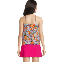 Women's Tulip Hem Tankini Top