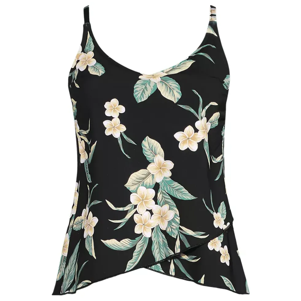 Women's Tulip Hem Tankini Top