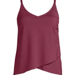Women's Tulip Hem Tankini Top