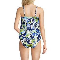 Women's Tulip Hem Tankini Top