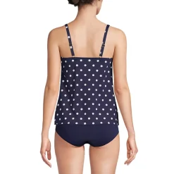 Women's Tulip Hem Tankini Top Print