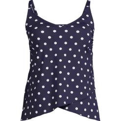 Women's Tulip Hem Tankini Top Print