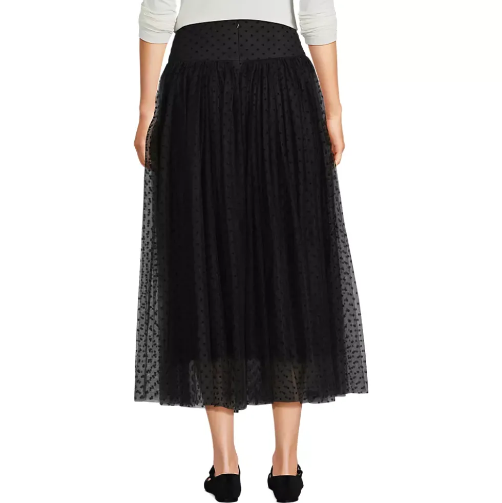 Women's Tulle Midi Skirt
