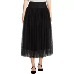 Women's Tulle Midi Skirt