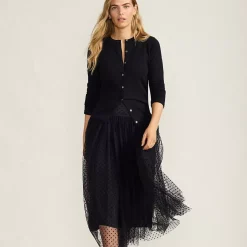 Women's Tulle Midi Skirt