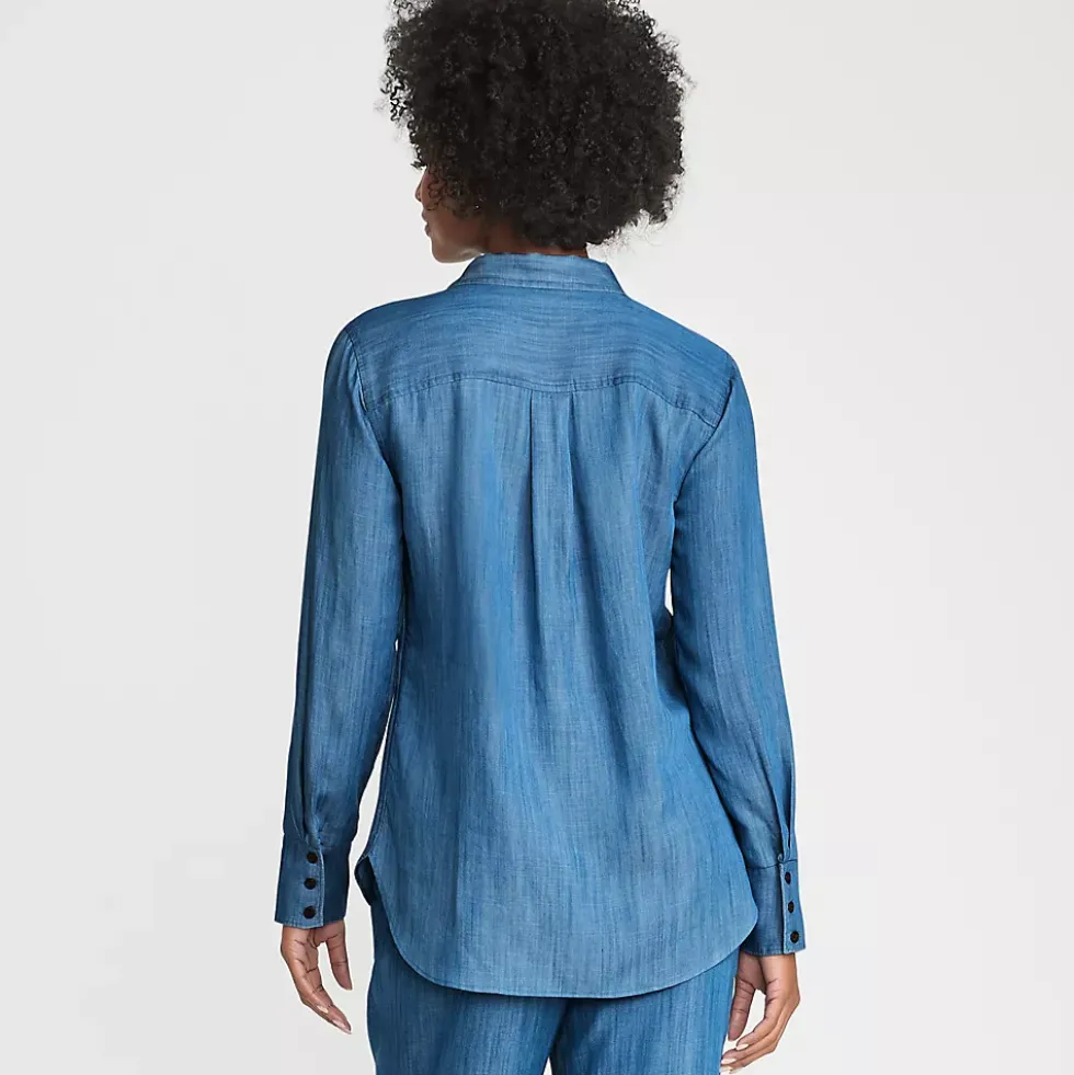 Women's Twill TENCEL™ Fiber Popover Shirt