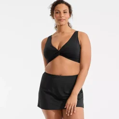 Women's Twist Front Underwire Bikini Swimsuit Top