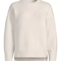 Women's Ultrasoft Crew Neck Hi Low Hem Tunic Sweater