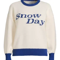 Women's Ultrasoft Placed Jacquard Jersey Crew Neck Sweater