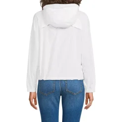 Women's UPF Packable Hooded Windbreaker Jacket
