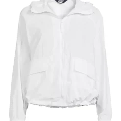 Women's UPF Packable Hooded Windbreaker Jacket