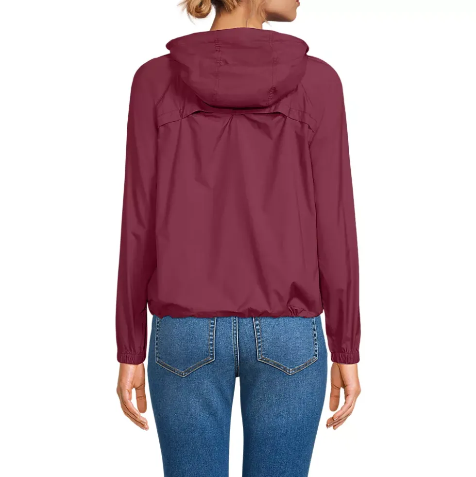 Women's UPF Packable Hooded Windbreaker Jacket
