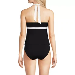 Women's V-Neck Halter Tankini Top