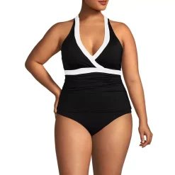 Women's V-Neck Halter Tankini Top