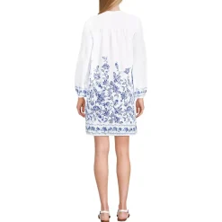 Women's Voile Tie Neck Dress