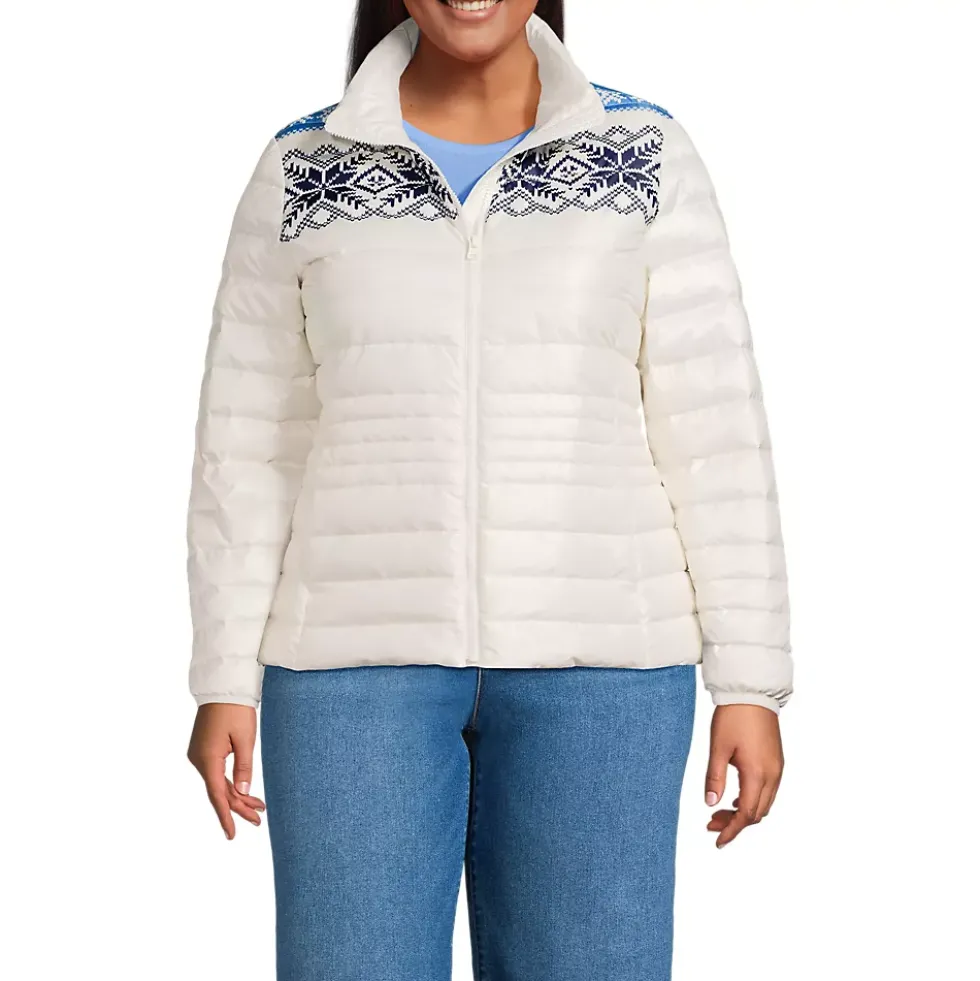 Women's Wanderweight Packable Print Down Jacket