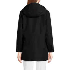 Women's Waterproof Hooded Packable Rain Jacket
